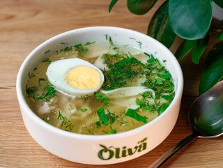 Chicken noodles soup