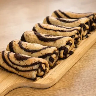Chocolate crepes with Nutella