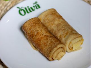 Crepes with cottage cheese
