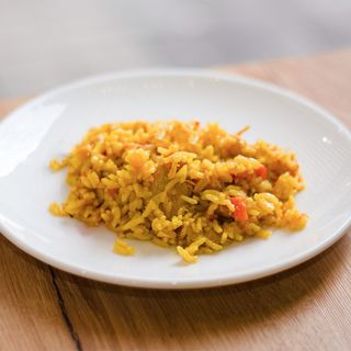 Plove with chickpeas