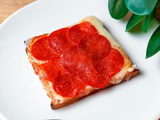 Toast Pepperoni and Cheese