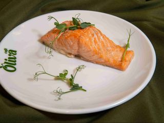 Salmon steak