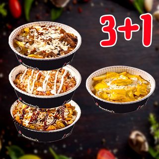 3+1 კარტოფილის გარნირი