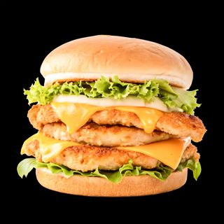 3x ქათმის ბურგერი