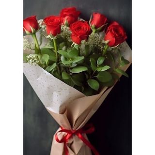 წითელი ვარდი (10ც)