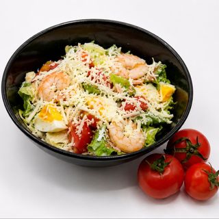 Caesar with shrimp