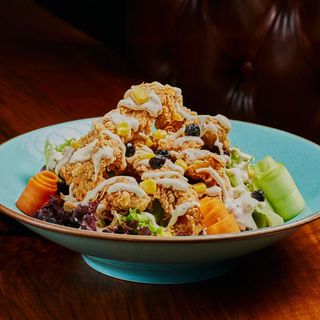 ხრაშუნა ქათმის სალათი