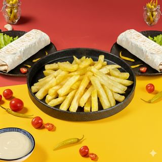 2 პატარა შაურმა + კარტოფილი ფრი საჩუქრად