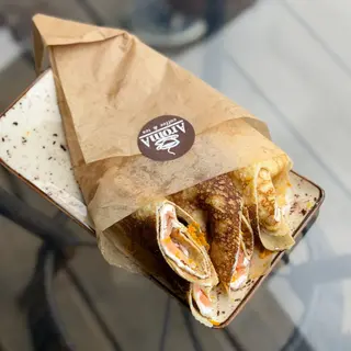 Crepes with Salmon