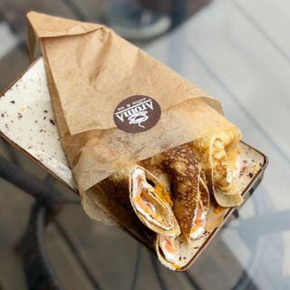 Crepes with Salmon