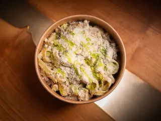 Pasta with Chicken and Mushrooms