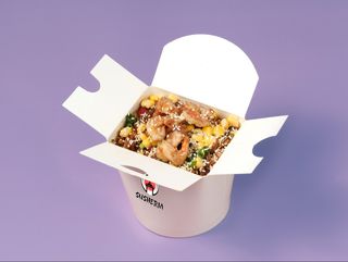 ბრინჯი ზღვის პროდუქტებით