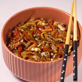 ბრინჯის ატრია ბოსტნეულით