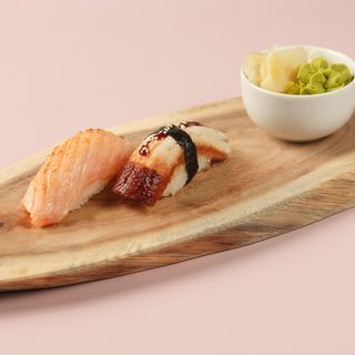 გველთევზას და მომწვარი ორაგულის ნიგირი