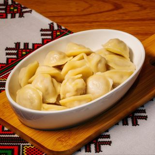 Dumplings with chicken filet
