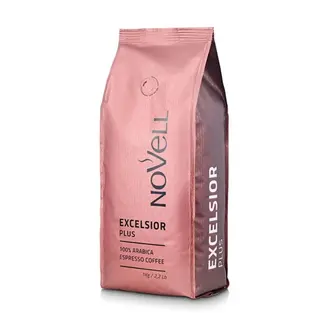 NOVELL EXCELSIOR PLUS - Roasted whole bean coffee - 1 Kg.