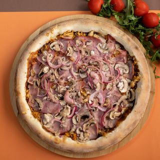 ბარბექიუს პიცა (8 ნაჭრიანი)