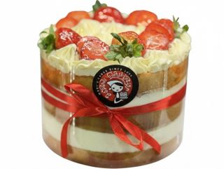 კენკრის ტორტი მოხარშული კრემით 8-9 ნაჭრიანი