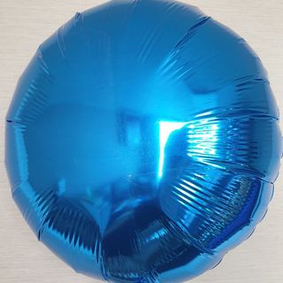 Helium balloon Silver ROUND SHAPE