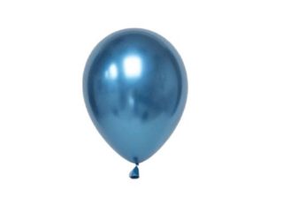 Helium balloon chrome BLUE
