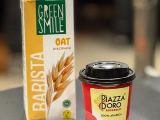 Piazza Doro 100% arabica  XL Latte with oat milk