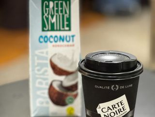 Carte Noire. 100% arabica  XL Latte with coconut milk