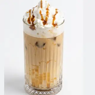 Iced Latte with caramel