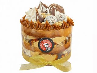 სნიკერსის ტორტი 6 - 7 ნაჭრიანი