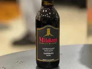 Saperavi wine, red dry, 0.187 L