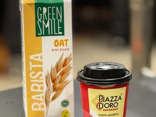 Piazza Doro  100% arabica - Latte with oat milk