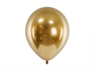 Helium balloon chrome GOLD
