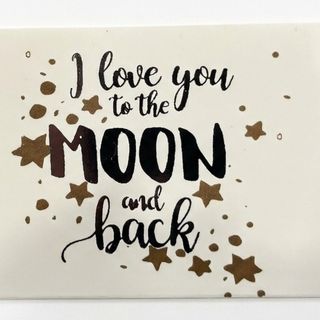 Little Postcard 6.5cm*9cm( i love u to the moon and back)