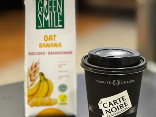 Carte noire, 100% arabica Latte with oat and banana milk