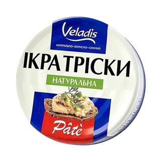 Veladis Pate ნატურალური ვირთევზას ხიზილალა, 100 გ