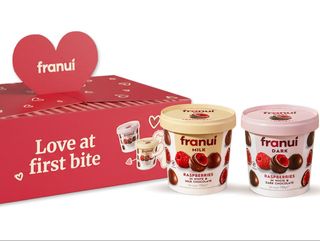 Valentine's Gift box 2x milk&dark Franui