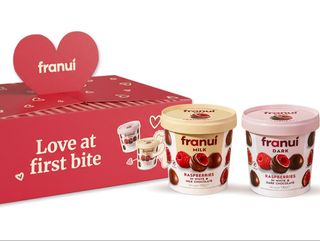 Valentine's Gift box 2x milk&dark Franui