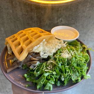 ომლეტი შამპინიონებით