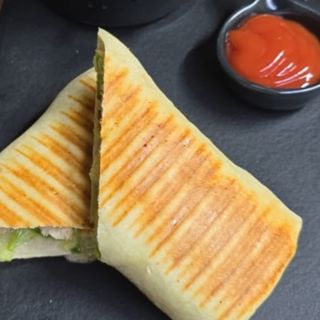 ქათმის ვრაპი ფრით 