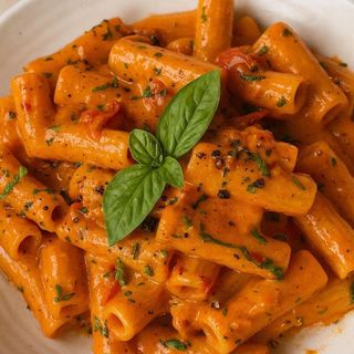 რიგატონი პომიდვრის სოუსით