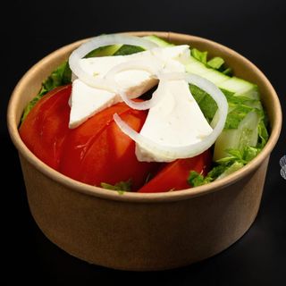 კიტრი პომიდვრის სალათი