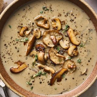 სოკოს კრემ-სუპი/Грибной крем-суп/Cream of mushroom soup