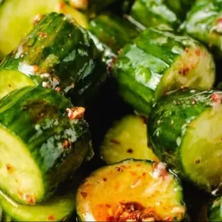 აზიური კიტრის სალათი/Asian Cucumber Salad