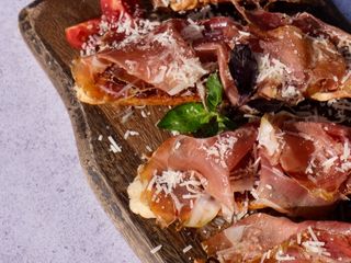 Bruschetta Al Truffle Prosciutto