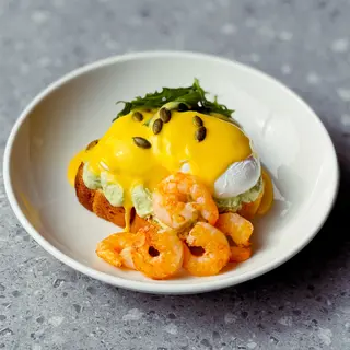 Avocado Toast with Shrimp