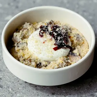 Mushroom Oatmeal