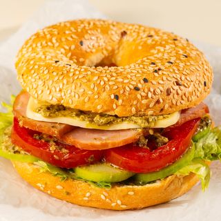 მრგვალი ლორის სენდვიჩი