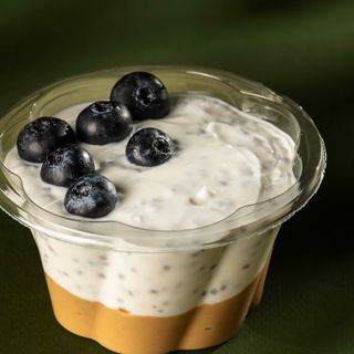 ჩიას პუდინგი მიწის თხილის კარაქით