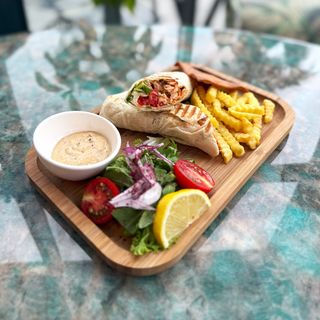 ლიბანური შაურმა ორაგულით