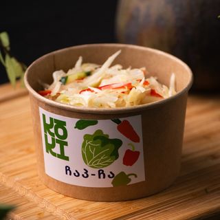 Spring cabbage salad - (chap cha)