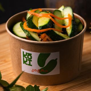 Cucumber in Korean. (Oi che)